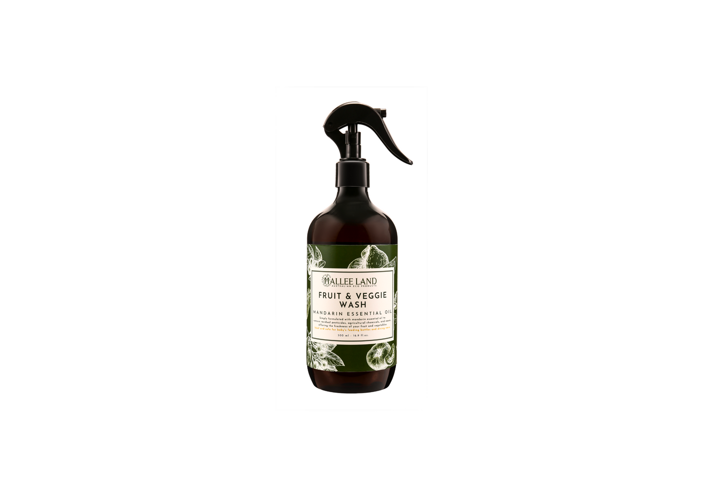 Malleeland Natural Fruit and Vegetable Wash